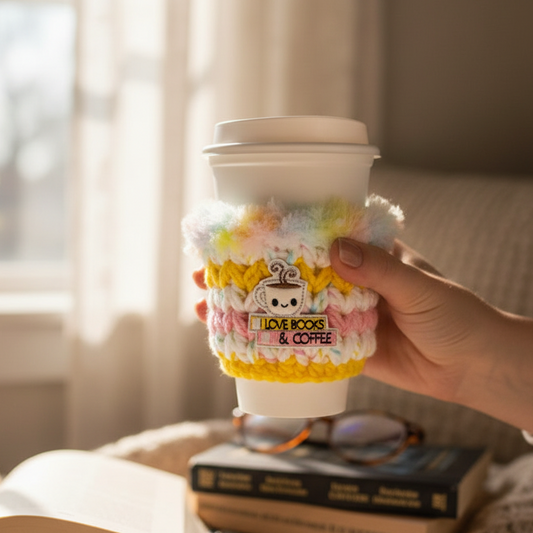 Love Books and Coffee Coffee Cozy