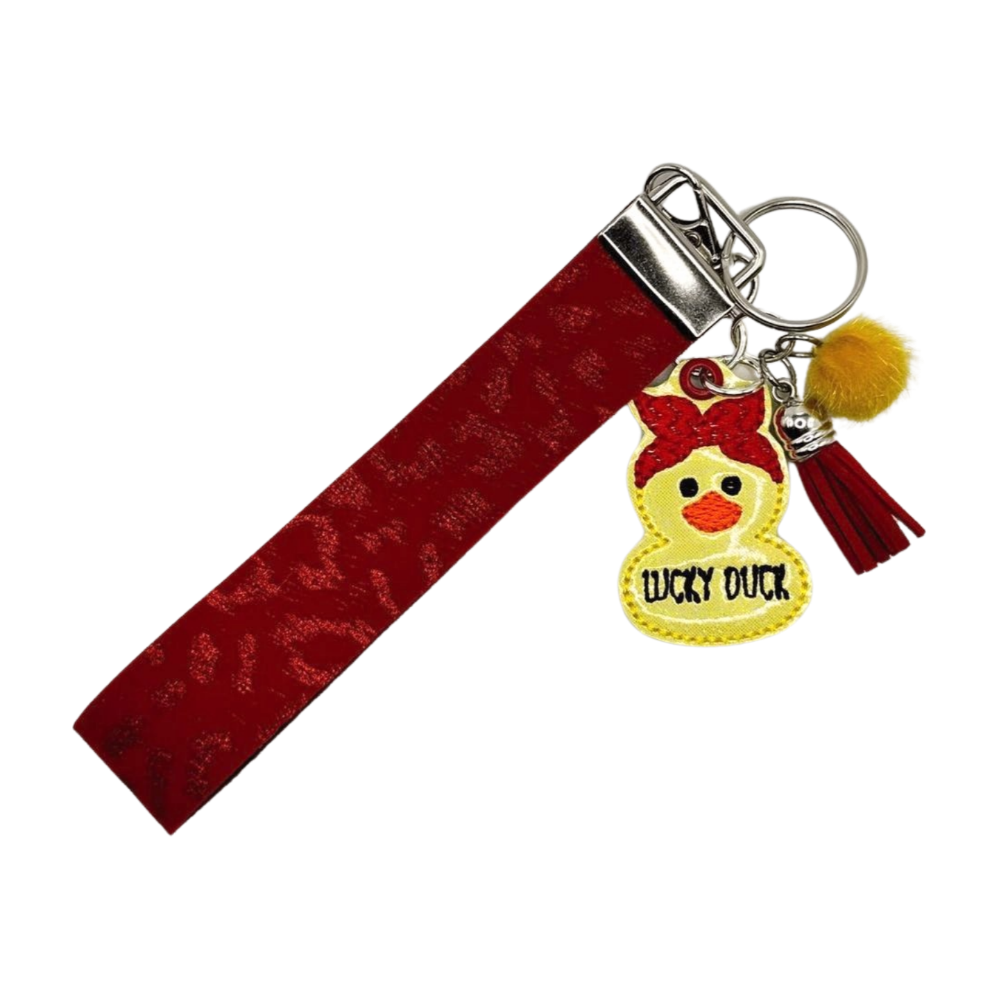 Lucky Duck Keychain and Wristlet