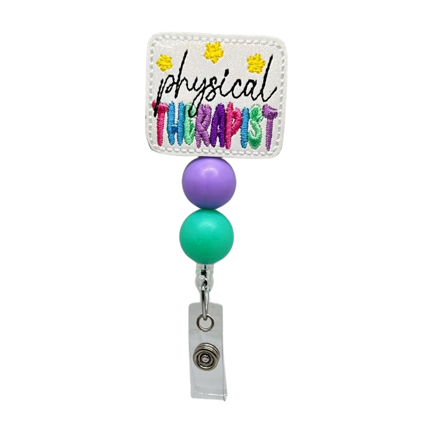 Physical Therapist Badge Reel