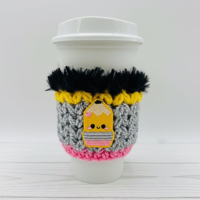 Cute Pencil Coffee Cozy