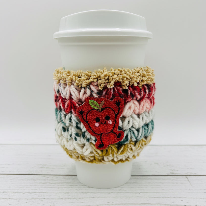 Dancing Apple Coffee Cozy