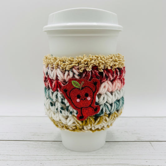 Dancing Apple Coffee Cozy