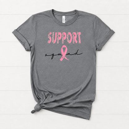 Breast Cancer Support Squad T-Shirt