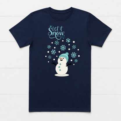 Let it Snow Snowman T-Shirt