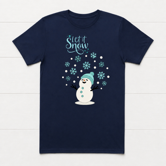 Let it Snow Snowman T-Shirt