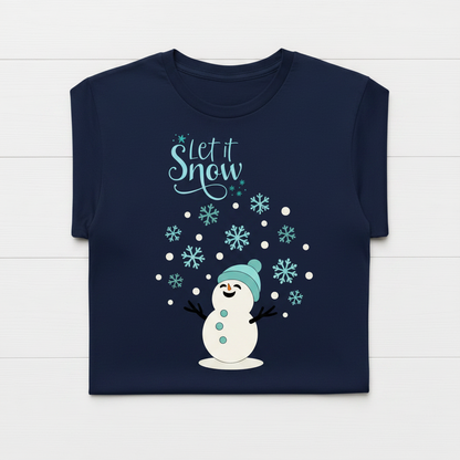 Let it Snow Snowman T-Shirt