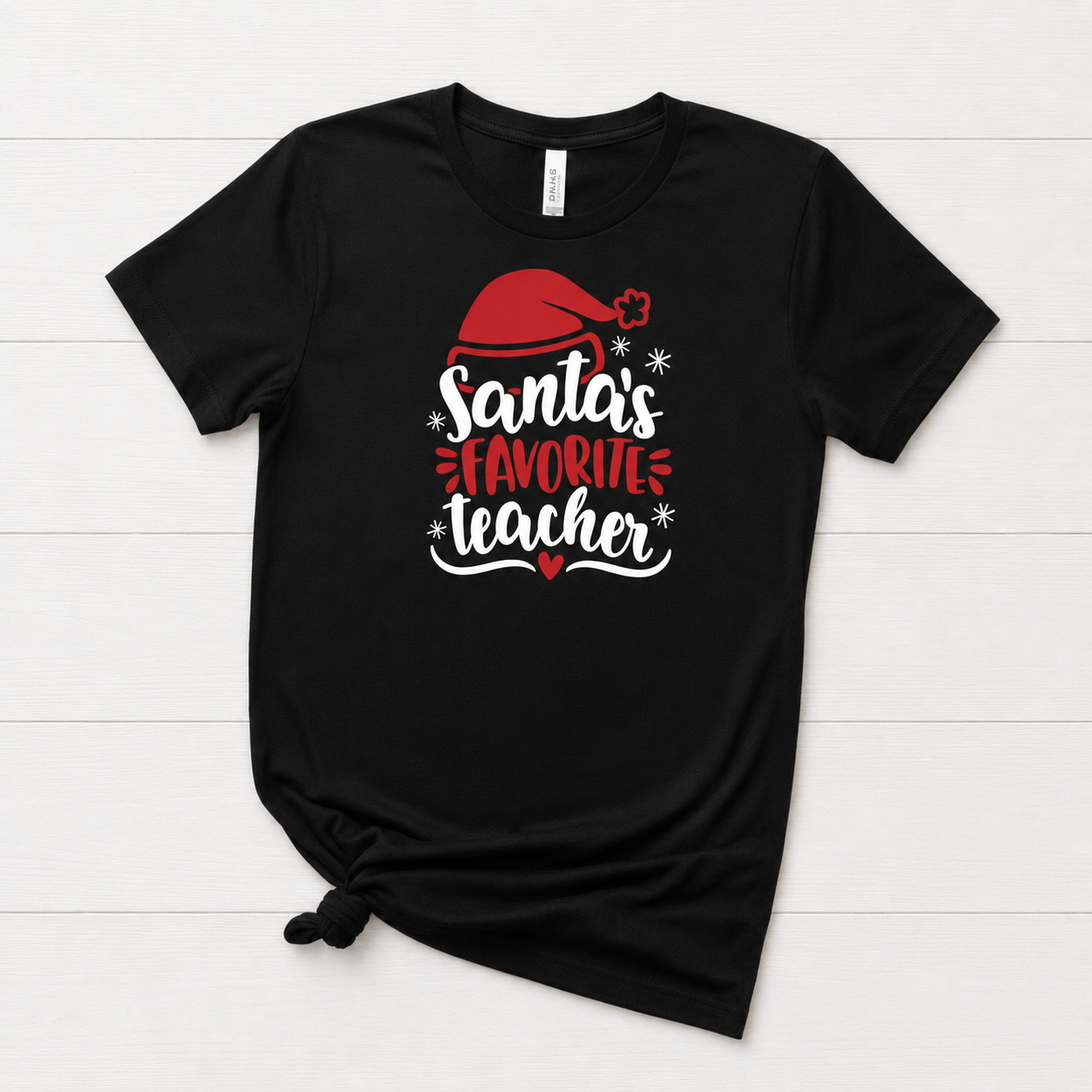 Santa’s Favorite Teacher T-shirt