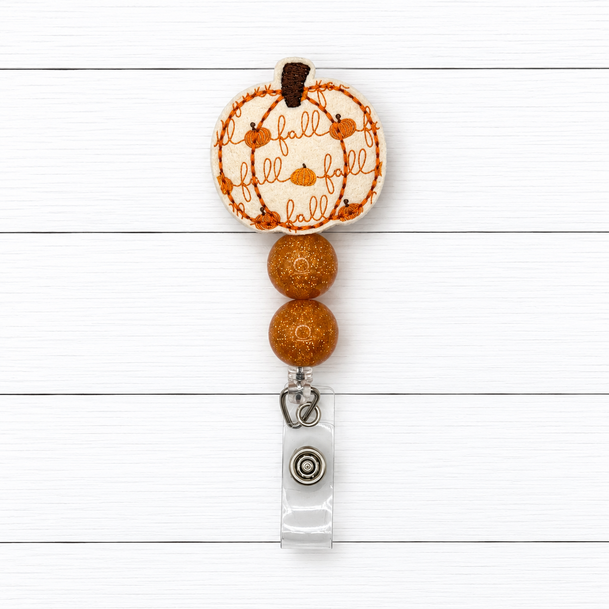 Fall Pumpkin Badge Reel