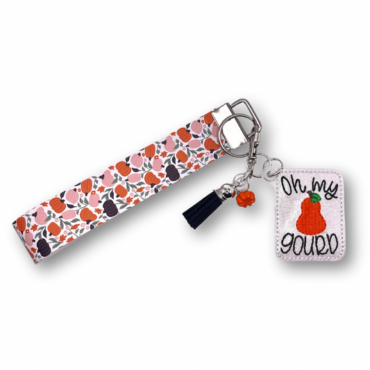 Oh My Gourd Keychain and Wristlet