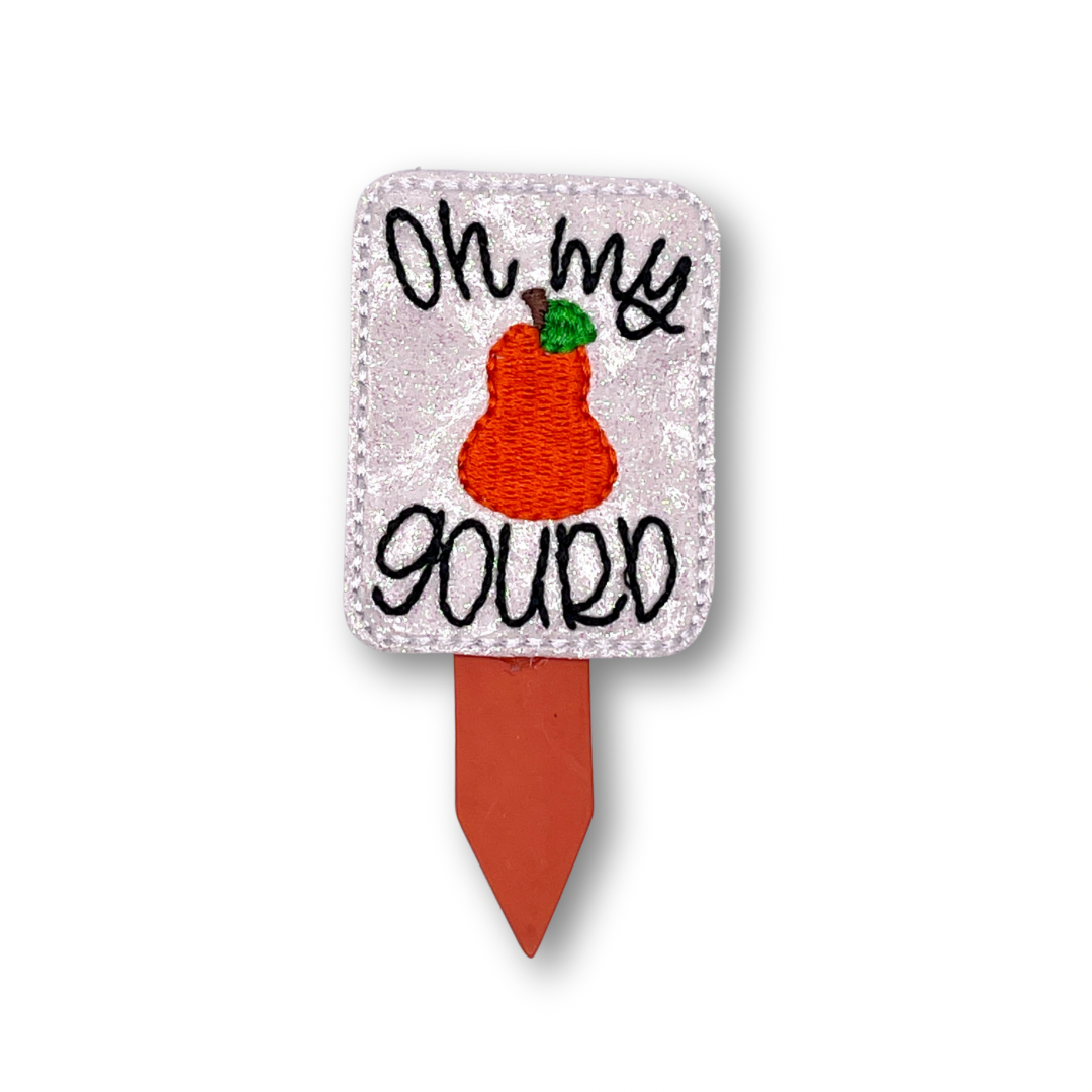 Oh my gourd bookmark