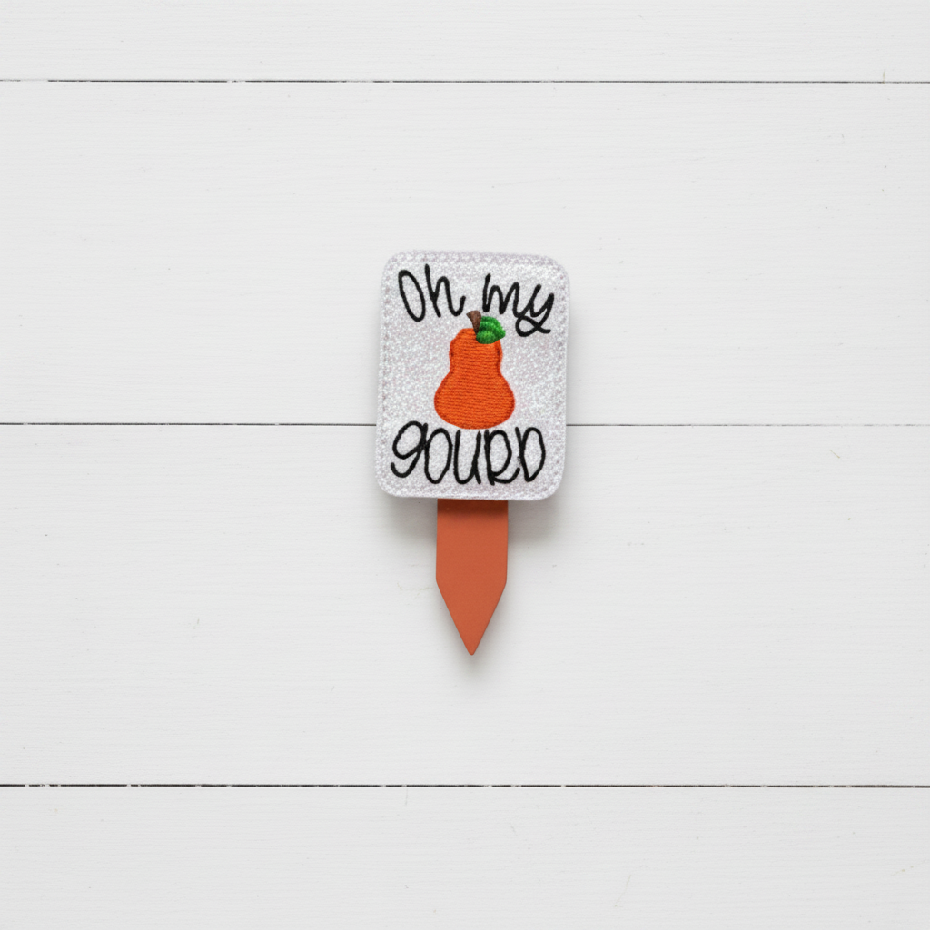 Oh my gourd bookmark