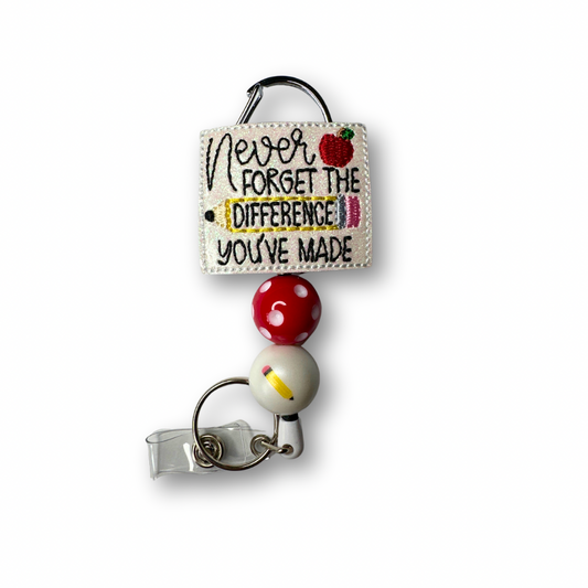 Teacher Make the Difference Badge Reel