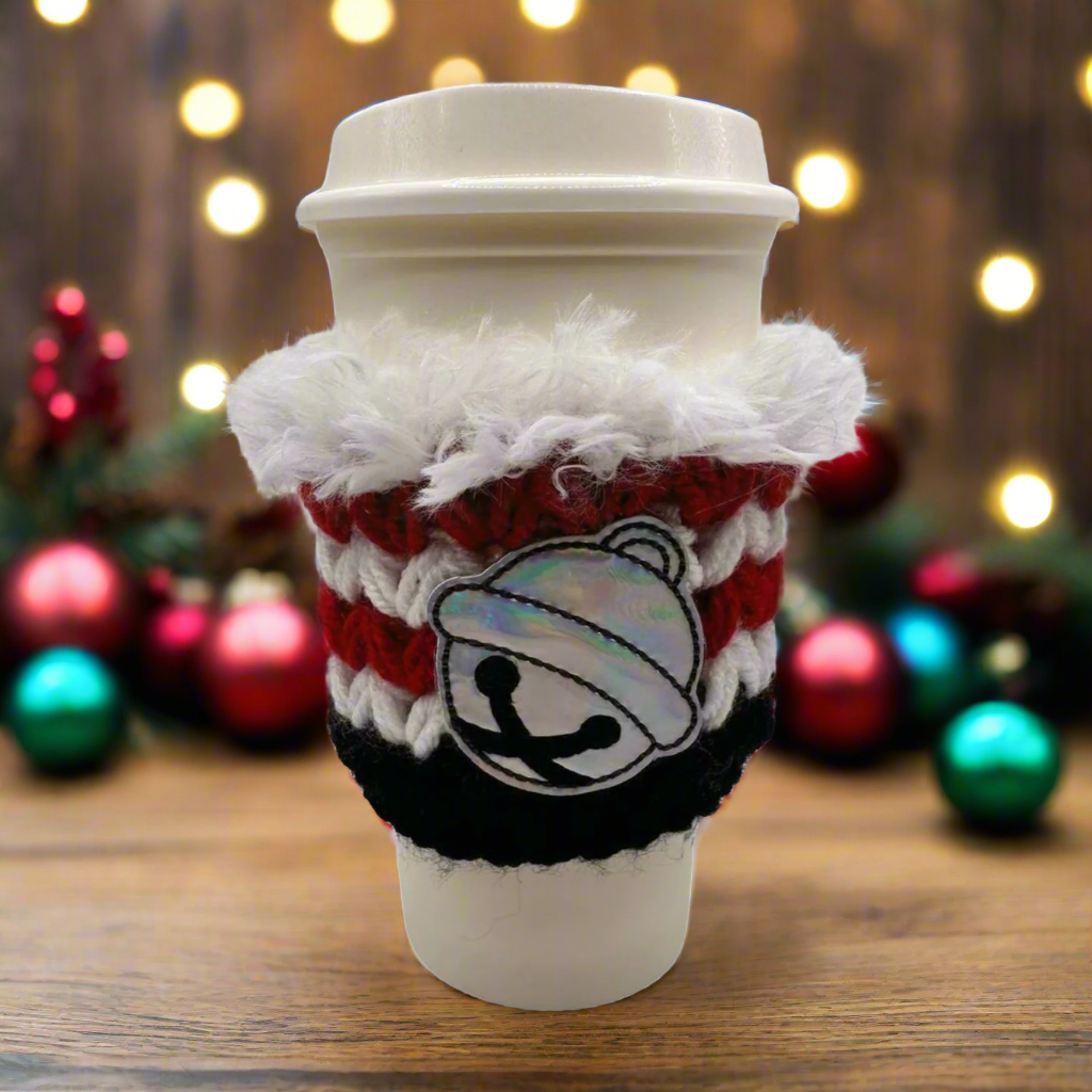 Jingle Bell Coffee Cozy