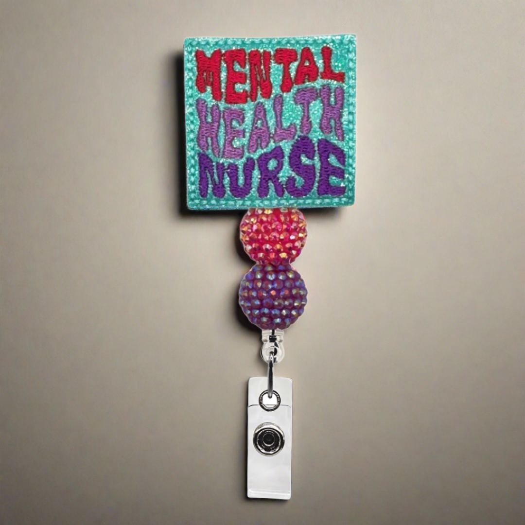 Mental Health Nurse Badge Reel