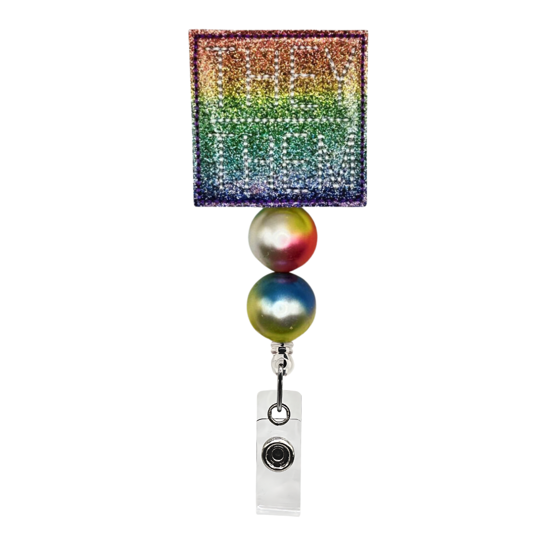 Pronoun Badge Reel