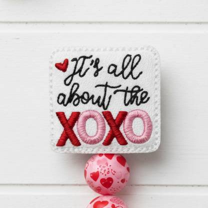 It’s all about the XOXO Beaded Badge Reel