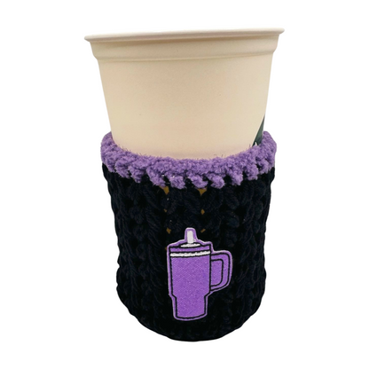 Cup Cold Drink Crocheted Cozy