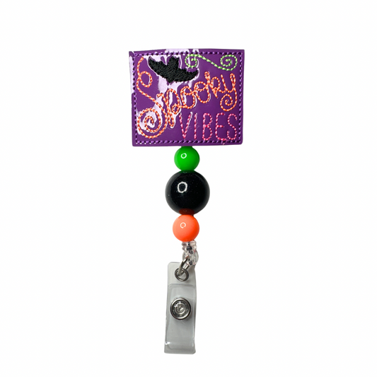 Spooky Vibes Badge Reel