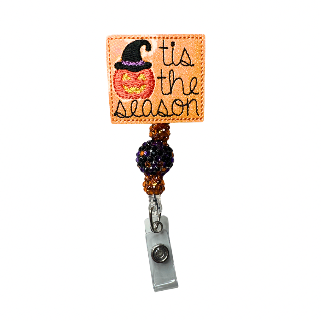 Tis the Season Jack-o-lantern Badge Reel