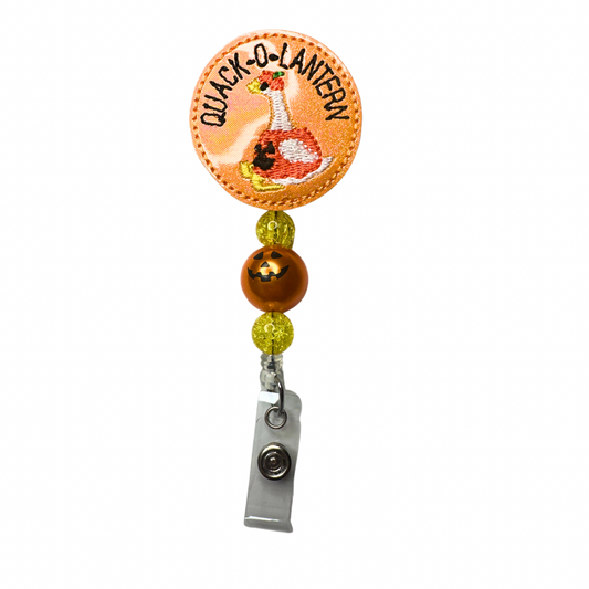 Quack-O-Lantern Badge Reel