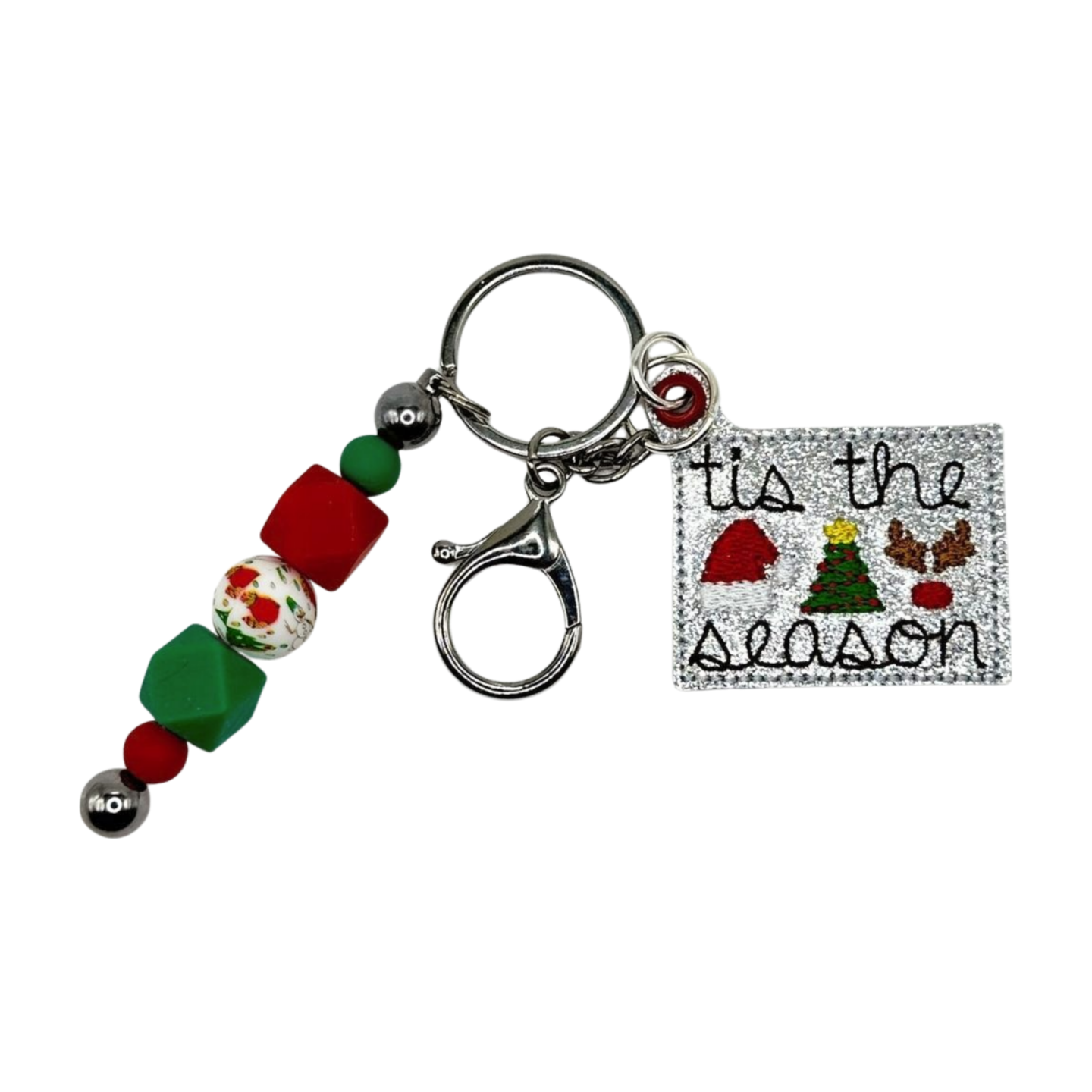 Tis the Season Christmas Keychain