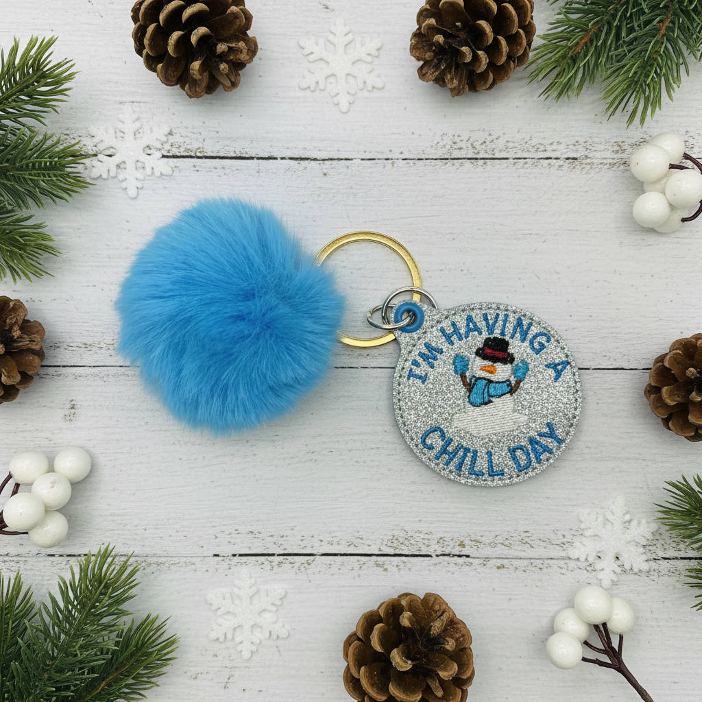 I’m Having a Meltdown Pom Pom Keychain