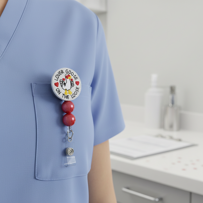 Love Goose on the Loose Badge Reel