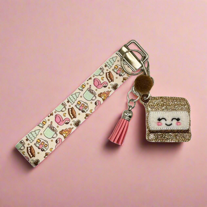 Smores Keychain and Wristlet