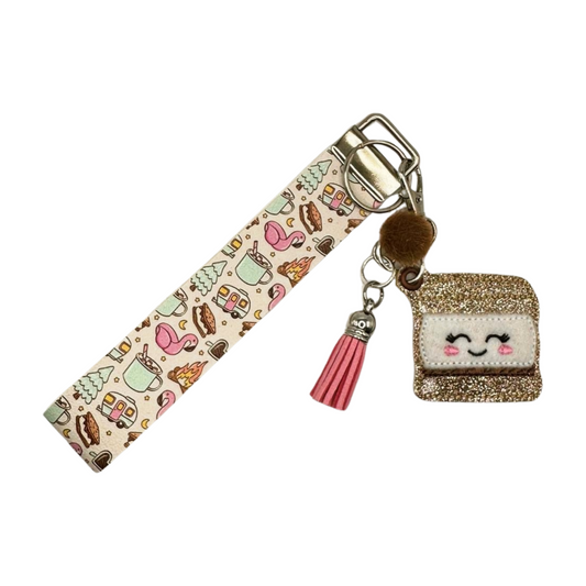 Smores Keychain and Wristlet