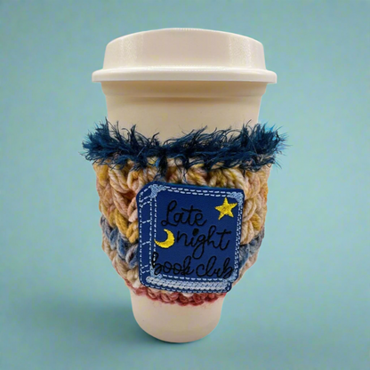 Late Night Book Club Coffee Cozy Sleeve