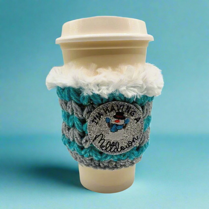 I'm Having a Meltdown Snowman Coffee Cozy