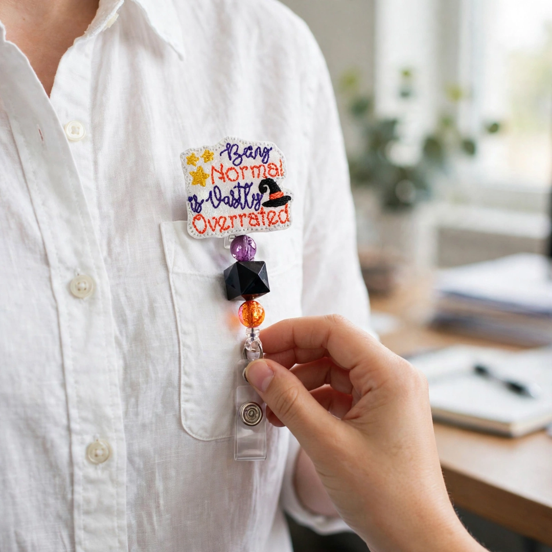 Being Normal is Vastly Overrated Badge Reel