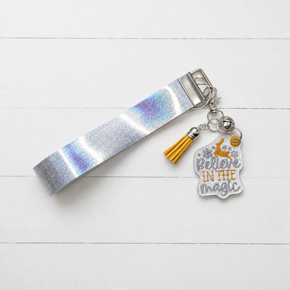 Believe in the Magic Keychain and Wristlet