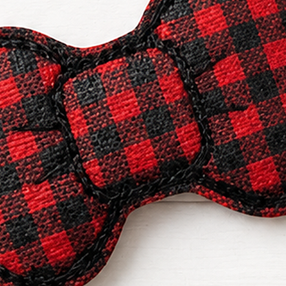 Buffalo Plaid Feltie Hair Bow Clips