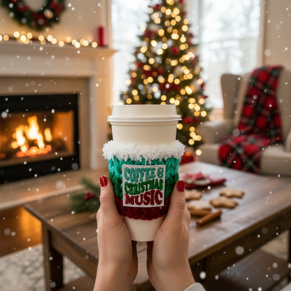 Coffee and Christmas lifestyle image