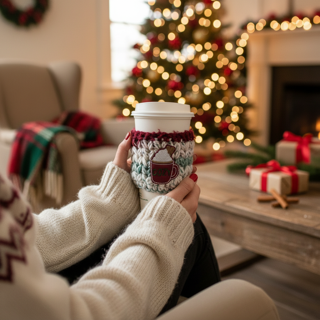 Cozy cider lifestyle image