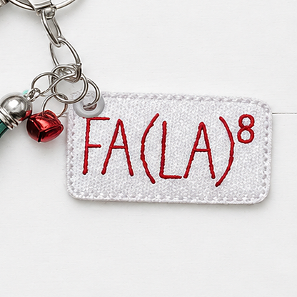 Fa (La)8 Keychain and Wristlet