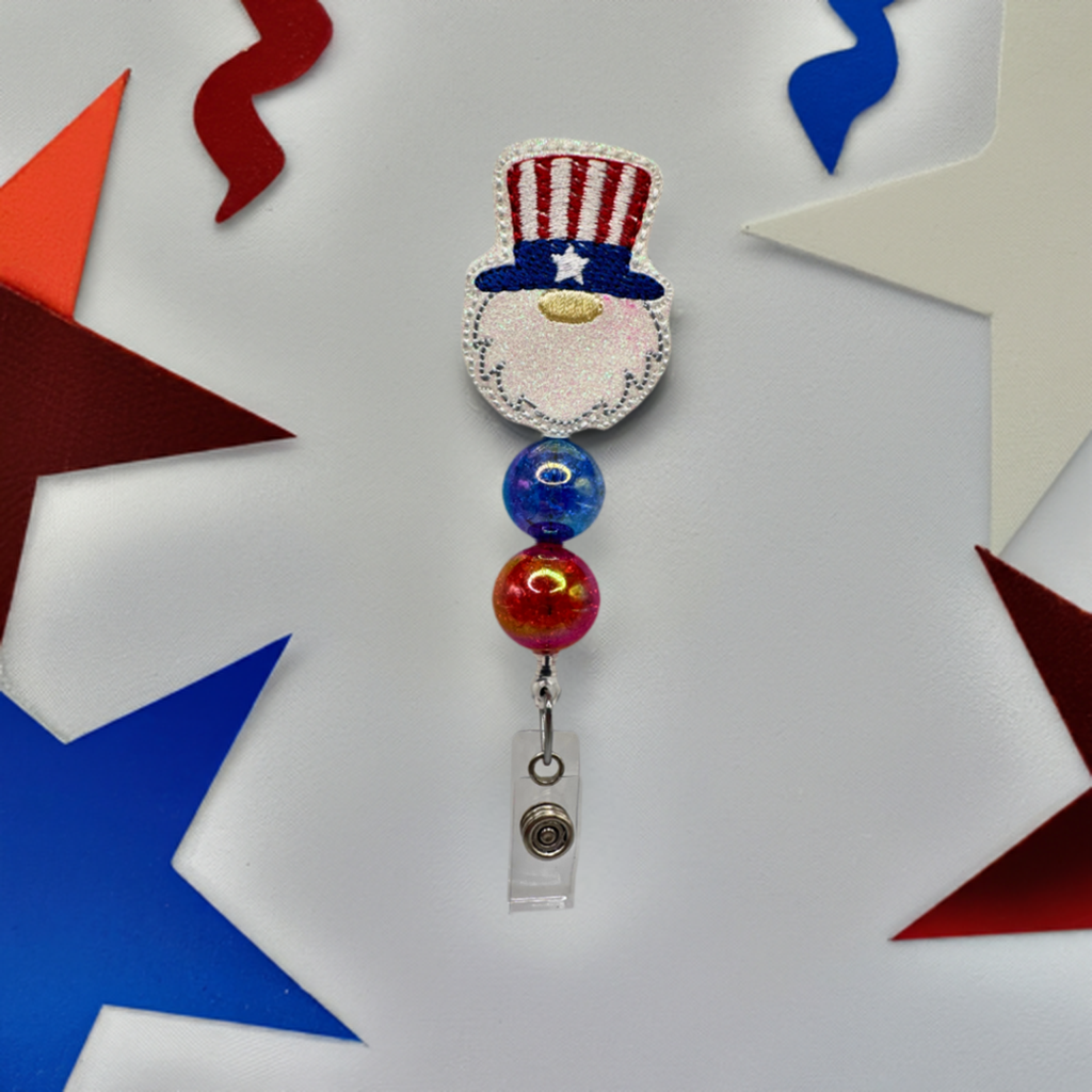 Patriotic Gnome Badge Reel