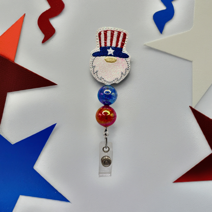 Patriotic Gnome Badge Reel