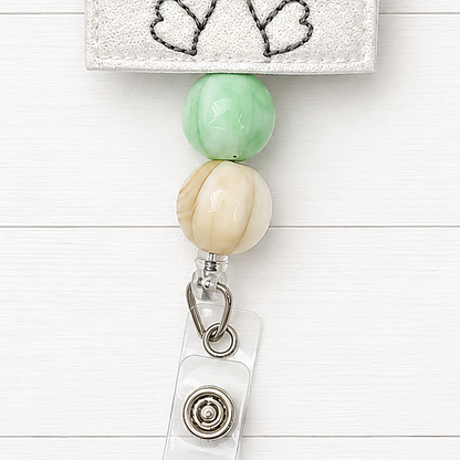 Happy Leaf Goose Badge Reel