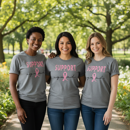 Breast Cancer Support Squad T-Shirt