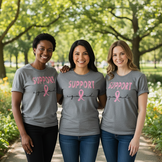 Breast Cancer Support Squad T-Shirt