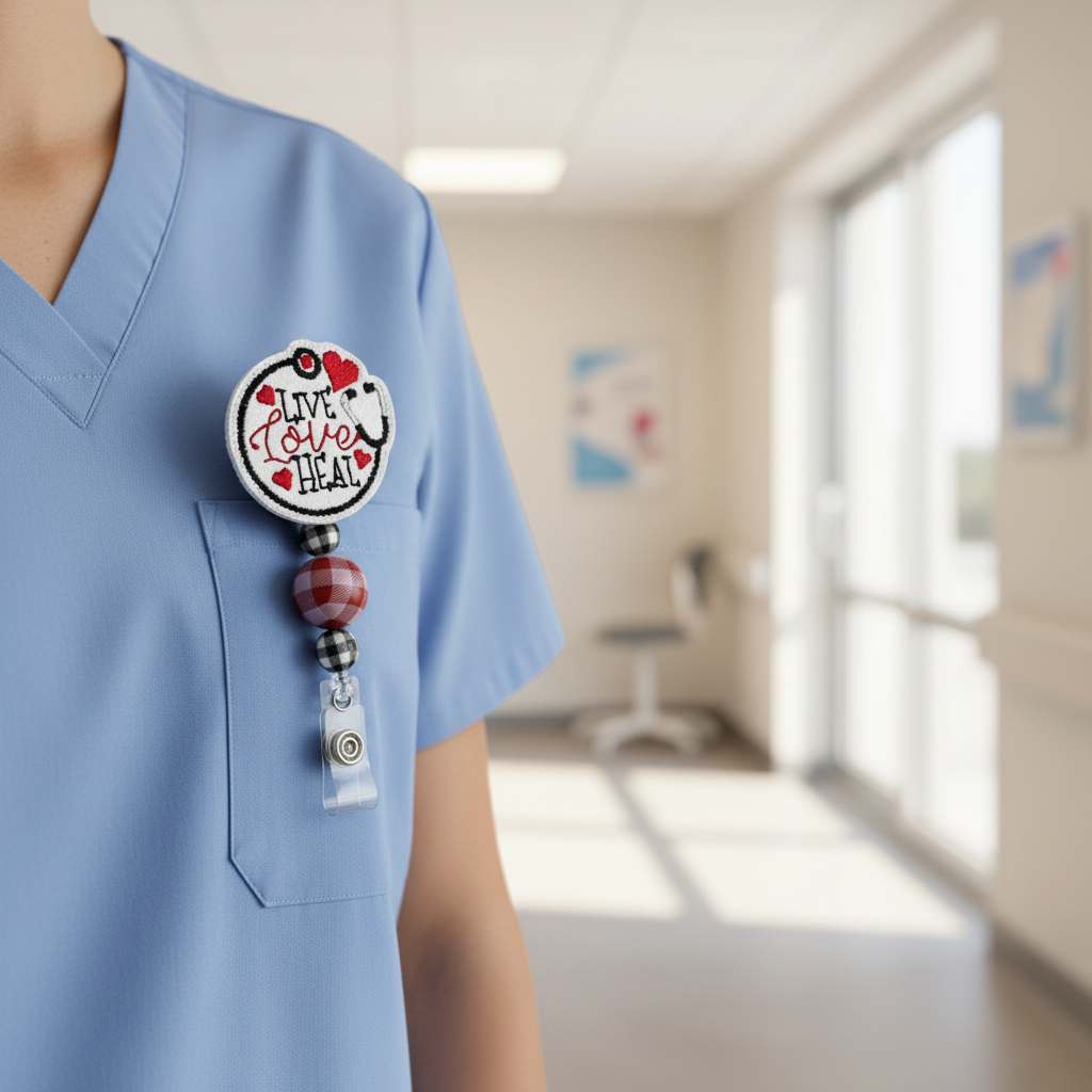 Live Love Heal badge reel