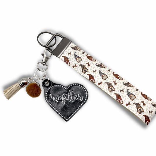 Gnome No Filter Keychain and Wristlet