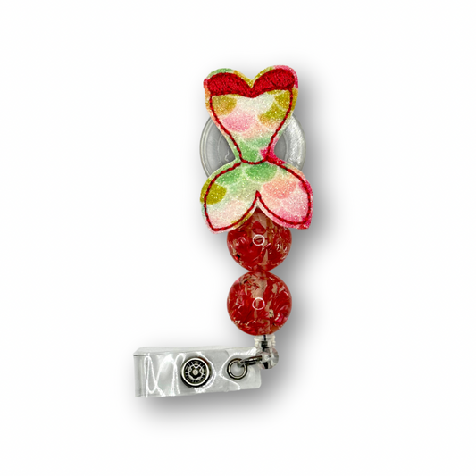 Mermaid Tail Badge Reel