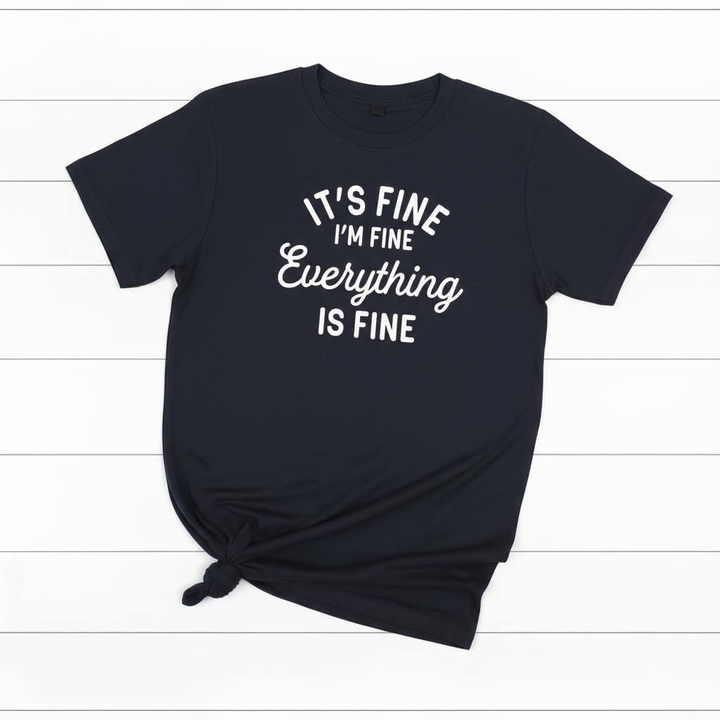 It’s Fine, I’m Fine, Everything is Fine T-Shirt