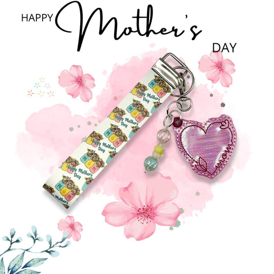 Mother’s Day Keychain and Wristlet