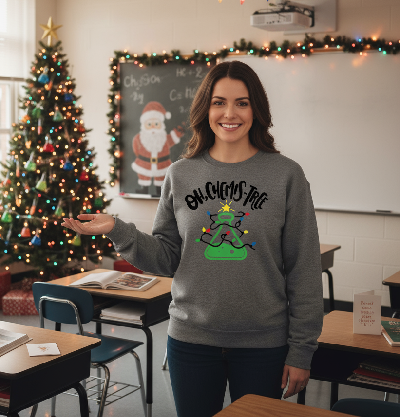 Oh chemis-tree sweatshirt
