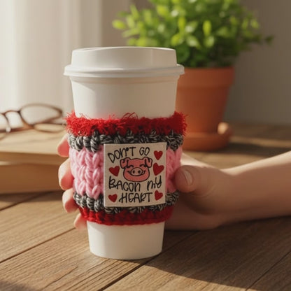 Don’t go Bacon my Heart Coffee Cozy