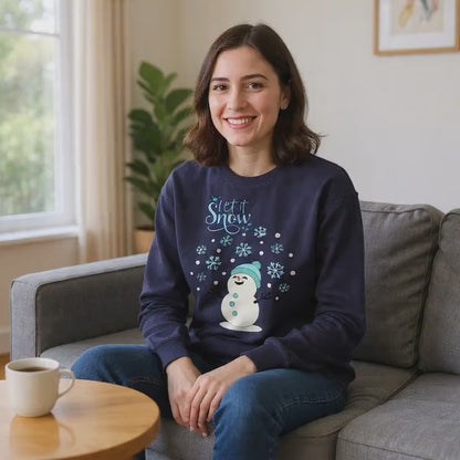 Let It Snow Snowman Sweatshirt